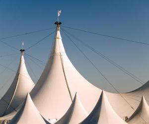 yapboz Sirk çadırı